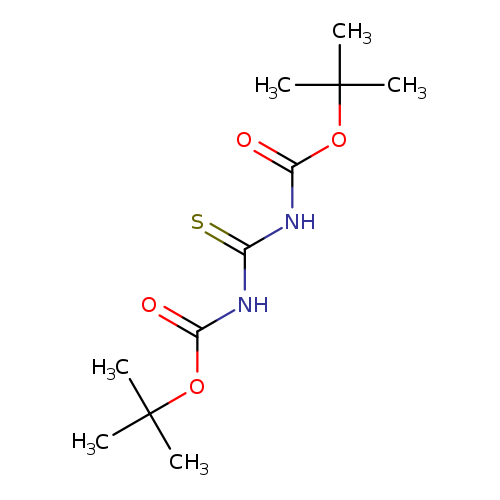 S=C(NC(=O)OC(C)(C)C)NC(=O)OC(C)(C)C