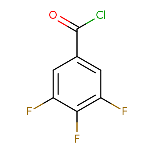 ClC(=O)c1cc(F)c(c(c1)F)F