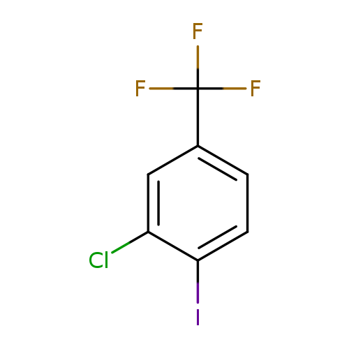 Ic1ccc(cc1Cl)C(F)(F)F