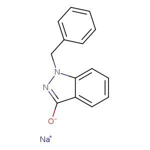 [O-]c1nn(c2c1cccc2)Cc1ccccc1.[Na+]