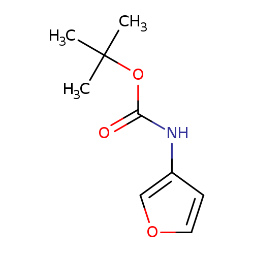 O=C(OC(C)(C)C)Nc1cocc1