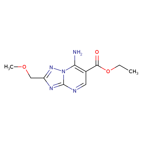 COCc1nn2c(n1)ncc(c2N)C(=O)OCC
