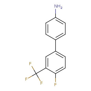 Nc1ccc(cc1)c1ccc(c(c1)C(F)(F)F)F