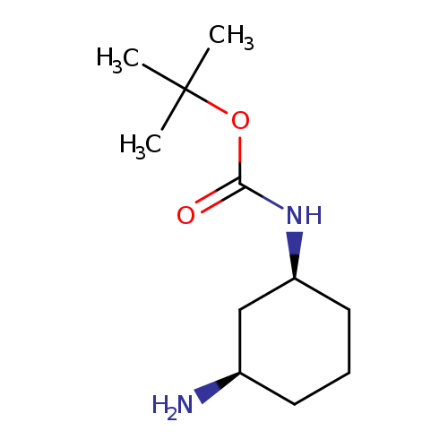 N[C@@H]1CCC[C@@H](C1)NC(=O)OC(C)(C)C