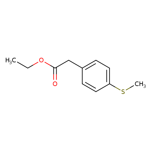 CCOC(=O)Cc1ccc(cc1)SC