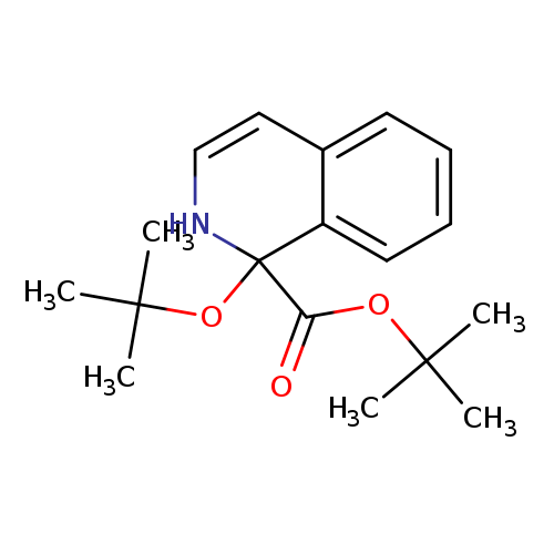O=C(C1(NC=Cc2c1cccc2)OC(C)(C)C)OC(C)(C)C