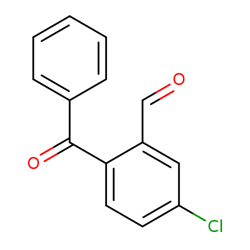 O=Cc1cc(Cl)ccc1C(=O)c1ccccc1