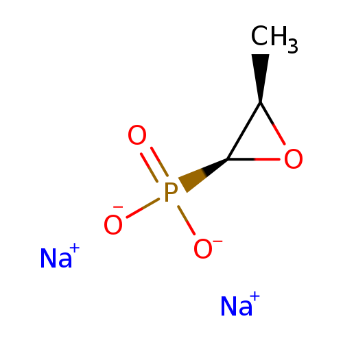 C[C@H]1O[C@H]1P(=O)([O-])[O-].[Na+].[Na+]