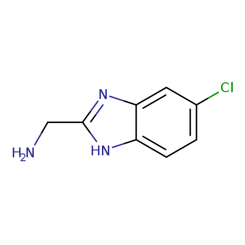 NCc1nc2c([nH]1)ccc(c2)Cl