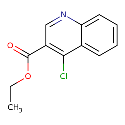 CCOC(=O)c1cnc2c(c1Cl)cccc2