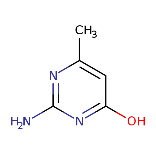 Cc1cc(O)nc(n1)N