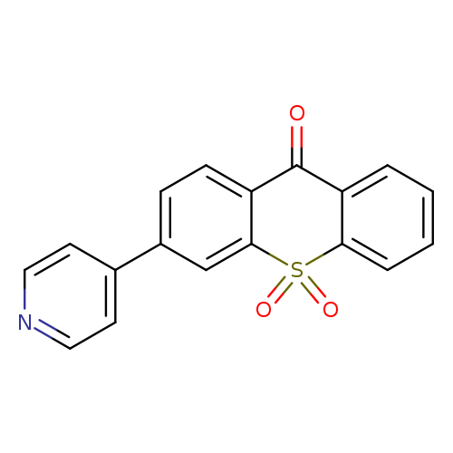 O=C1c2ccc(cc2S(=O)(=O)c2c1cccc2)c1ccncc1