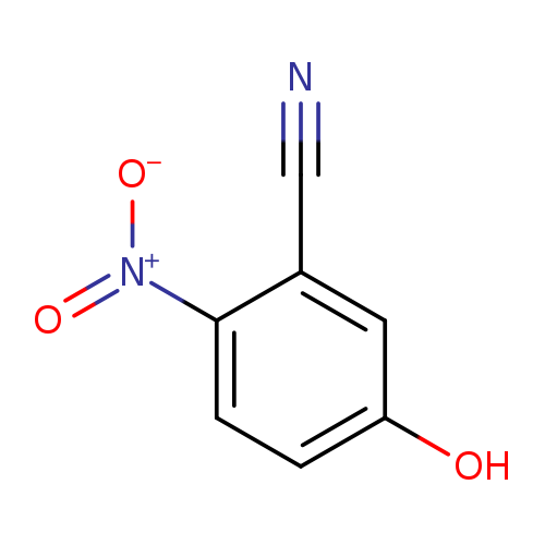 N#Cc1cc(O)ccc1[N+](=O)[O-]