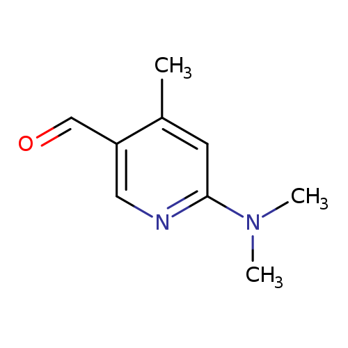 O=Cc1cnc(cc1C)N(C)C