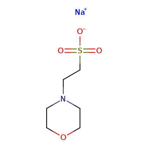 [O-]S(=O)(=O)CCN1CCOCC1.[Na+]