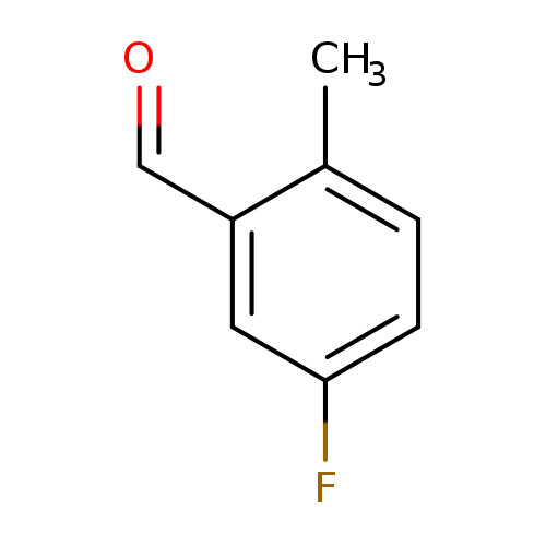 O=Cc1cc(F)ccc1C