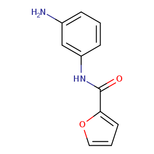 Nc1cccc(c1)NC(=O)c1ccco1