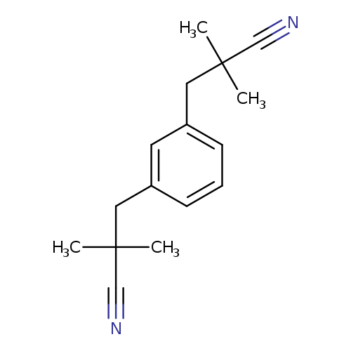 N#CC(Cc1cccc(c1)CC(C#N)(C)C)(C)C