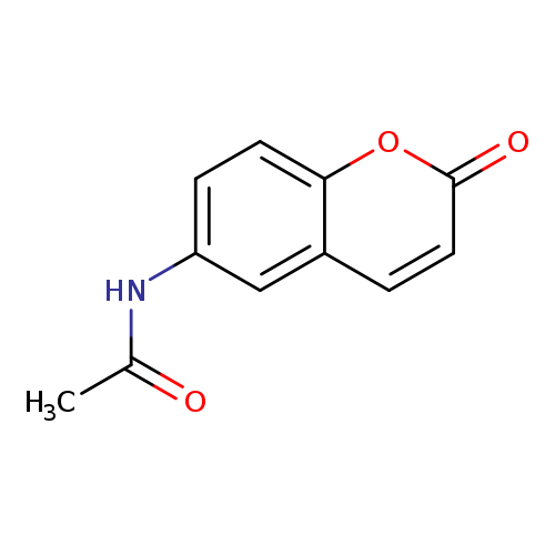 CC(=O)Nc1ccc2c(c1)ccc(=O)o2