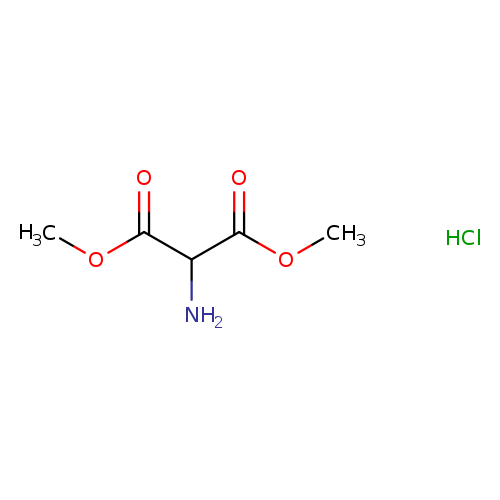 COC(=O)C(C(=O)OC)N.Cl