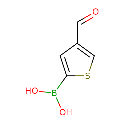 O=Cc1csc(c1)B(O)O