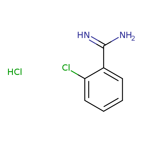 NC(=N)c1ccccc1Cl.Cl