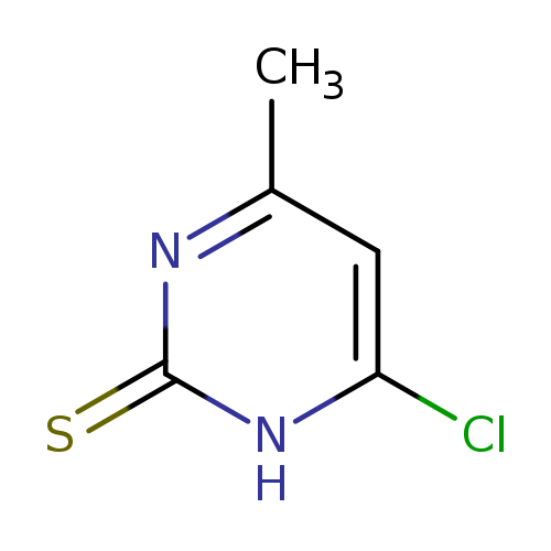 Cc1cc(Cl)[nH]c(=S)n1