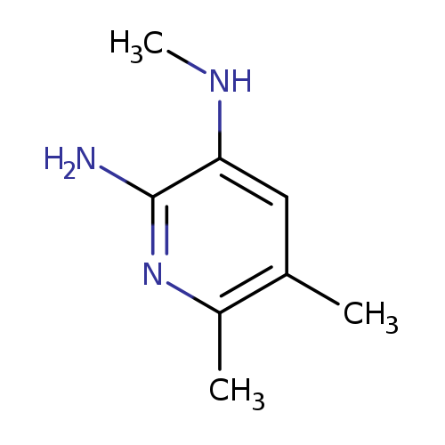 CNc1cc(C)c(nc1N)C
