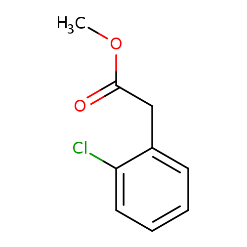 COC(=O)Cc1ccccc1Cl