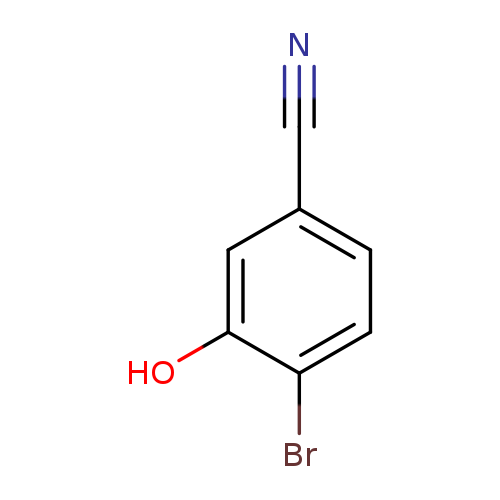 N#Cc1ccc(c(c1)O)Br