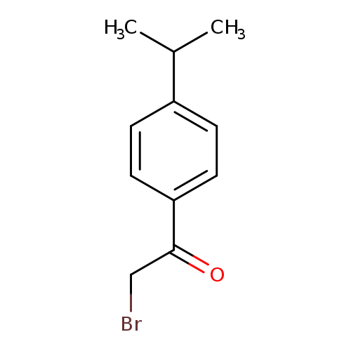 BrCC(=O)c1ccc(cc1)C(C)C