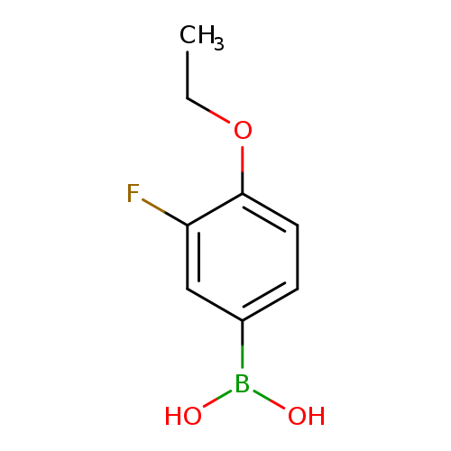 CCOc1ccc(cc1F)B(O)O