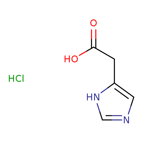 OC(=O)Cc1cnc[nH]1.Cl