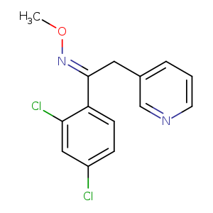 CO/N=C(/c1ccc(cc1Cl)Cl)Cc1cccnc1