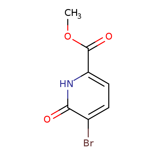 COC(=O)c1ccc(c(=O)[nH]1)Br