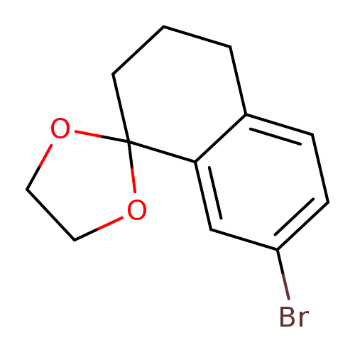 Brc1ccc2c(c1)C1(CCC2)OCCO1