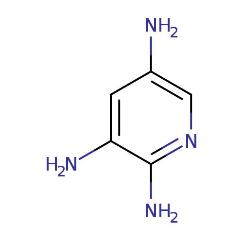 Nc1cnc(c(c1)N)N