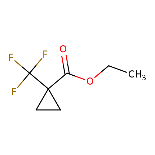 CCOC(=O)C1(CC1)C(F)(F)F