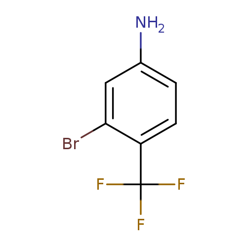 Nc1ccc(c(c1)Br)C(F)(F)F