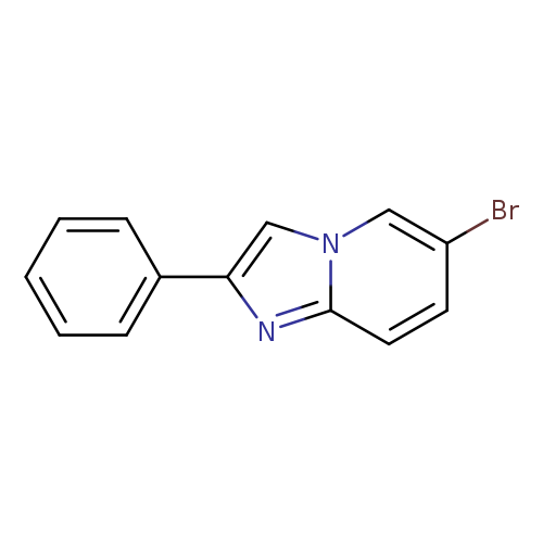 Brc1ccc2n(c1)cc(n2)c1ccccc1