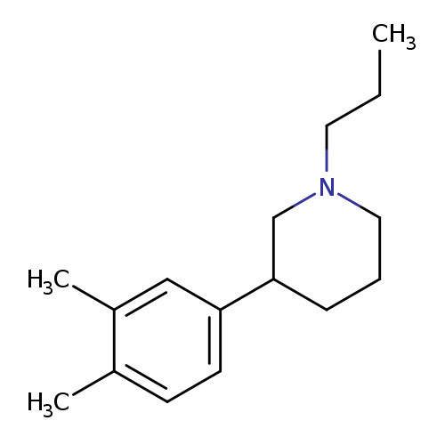 CCCN1CCCC(C1)c1ccc(c(c1)C)C
