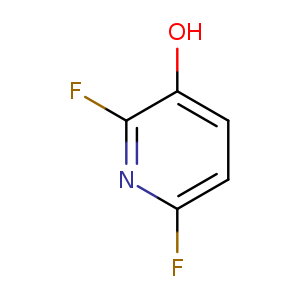 Fc1ccc(c(n1)F)O