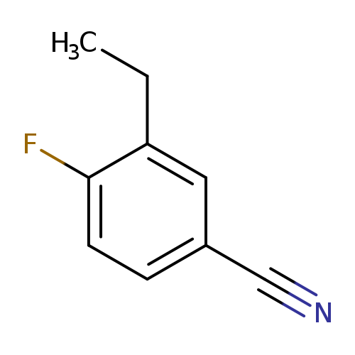 CCc1cc(C#N)ccc1F