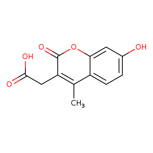 OC(=O)Cc1c(=O)oc2c(c1C)ccc(c2)O