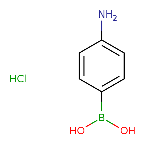 OB(c1ccc(cc1)N)O.Cl