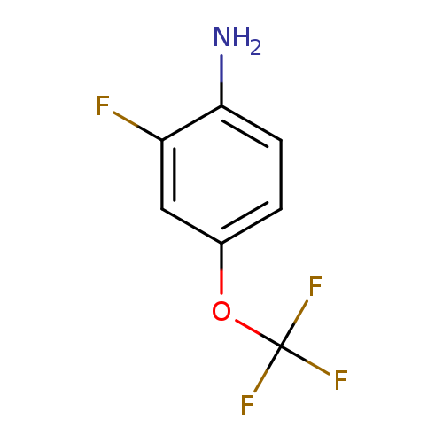 Nc1ccc(cc1F)OC(F)(F)F