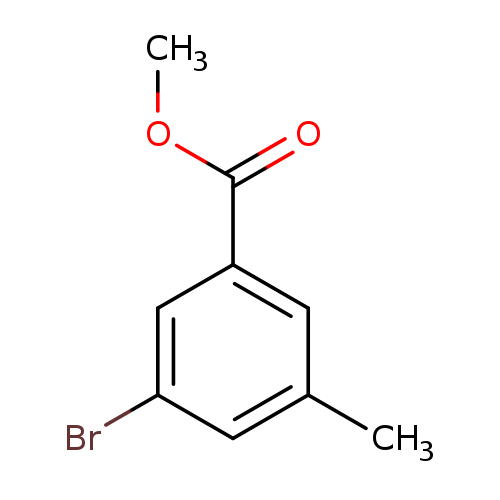 COC(=O)c1cc(C)cc(c1)Br