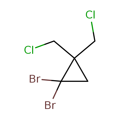 ClCC1(CCl)CC1(Br)Br