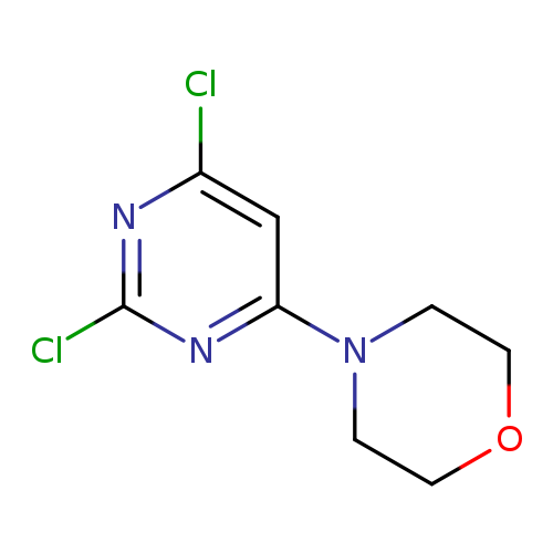 Clc1nc(Cl)nc(c1)N1CCOCC1