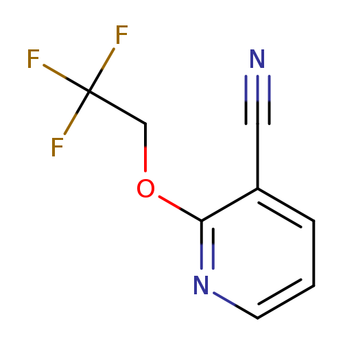 N#Cc1cccnc1OCC(F)(F)F